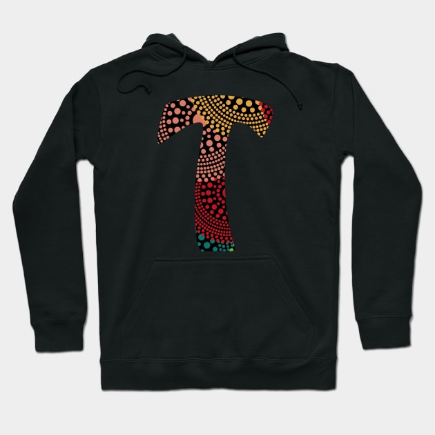 T Aboriginal Letter Hoodie by Food in a Can